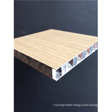 Custom Wood Look Aluminum Honeycomb Panels for Decoration